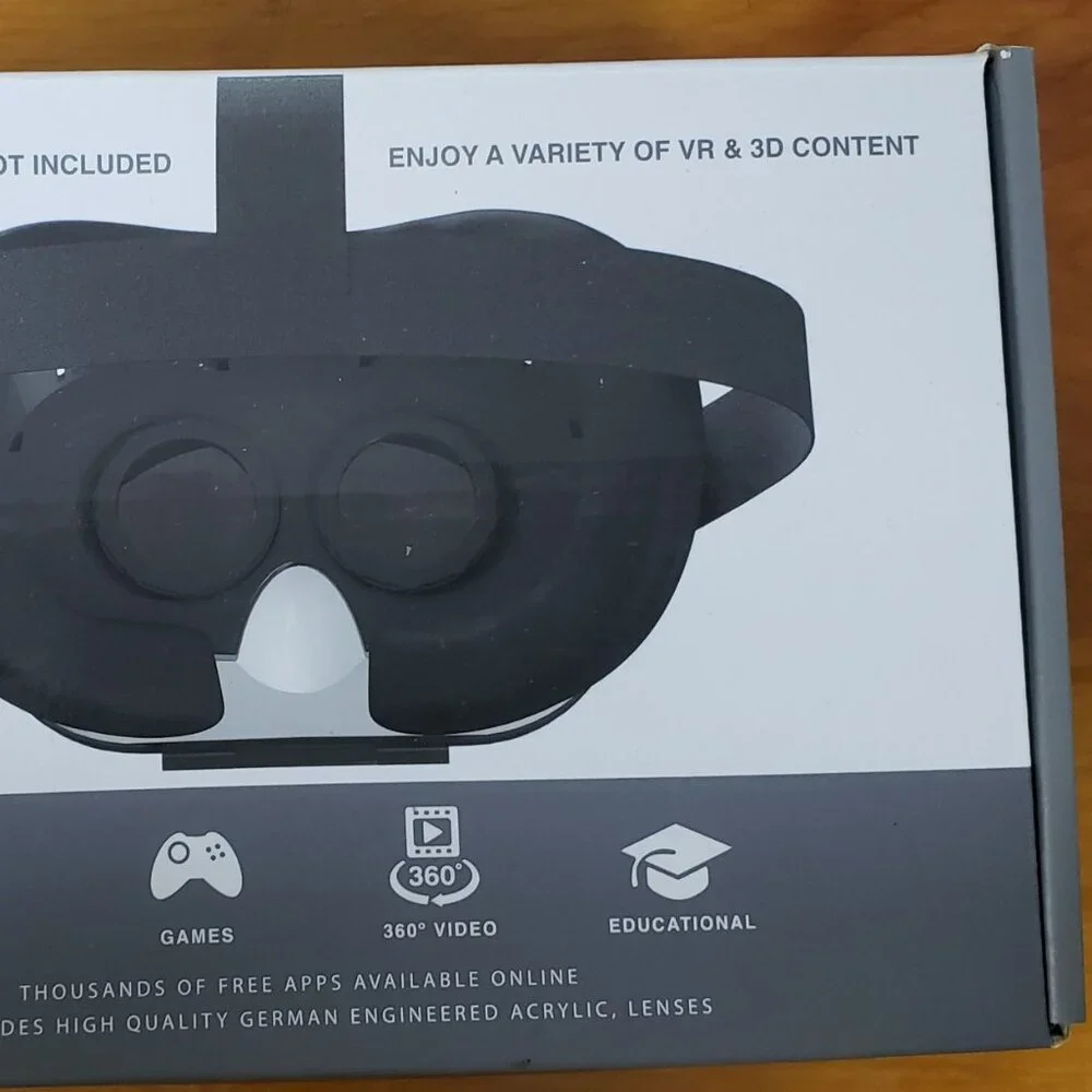 DYNAMIC VIRTUAL VIEWER VIRTUAL REALITY 3D HEADSET MOVIES GAMES